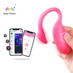 Vibrador Magic Flamingo Max Orange Controlado por APP Global - Imagen 2